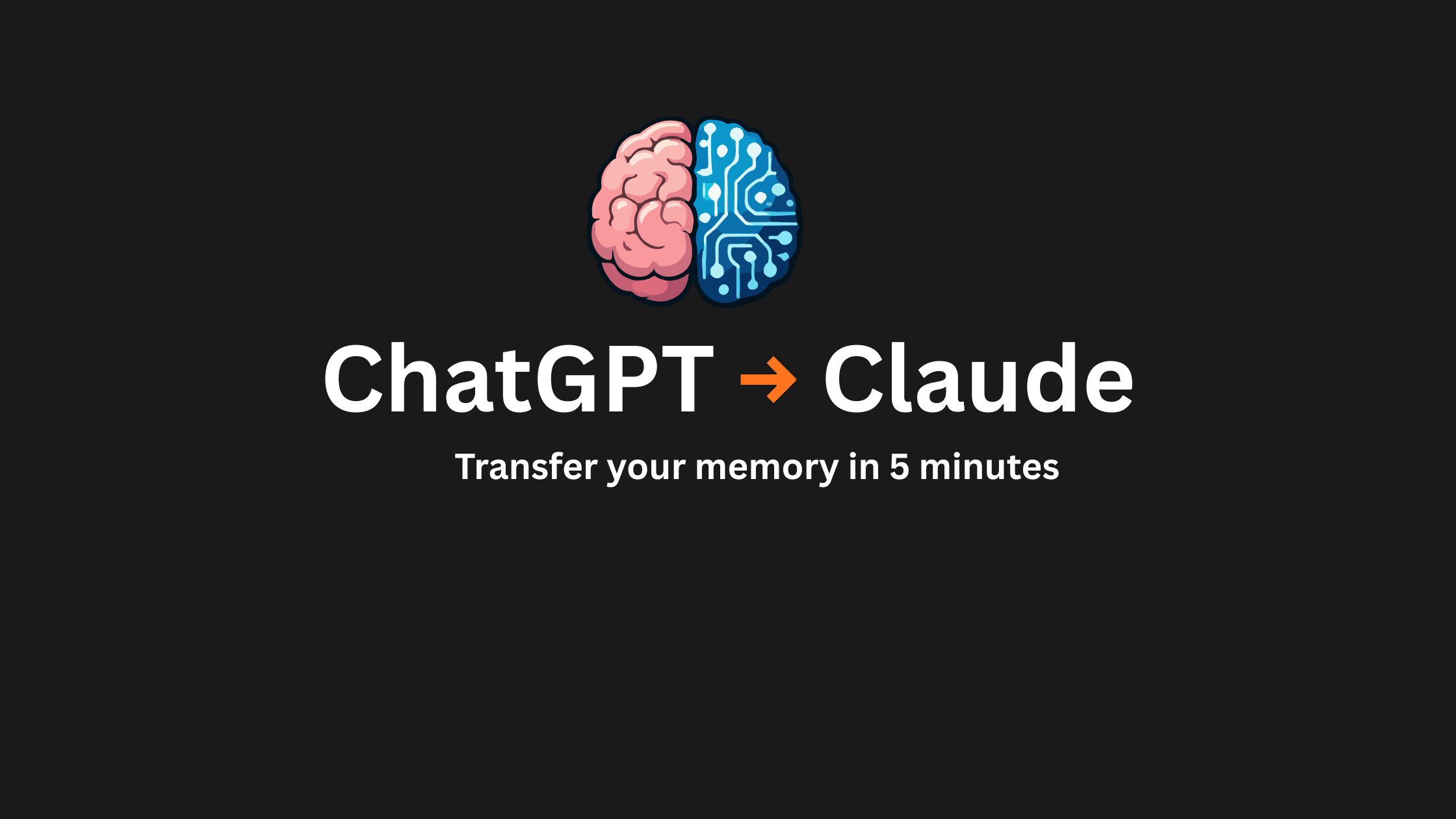 How to Transfer Your ChatGPT Memory to Claude (Takes 5 Minutes)