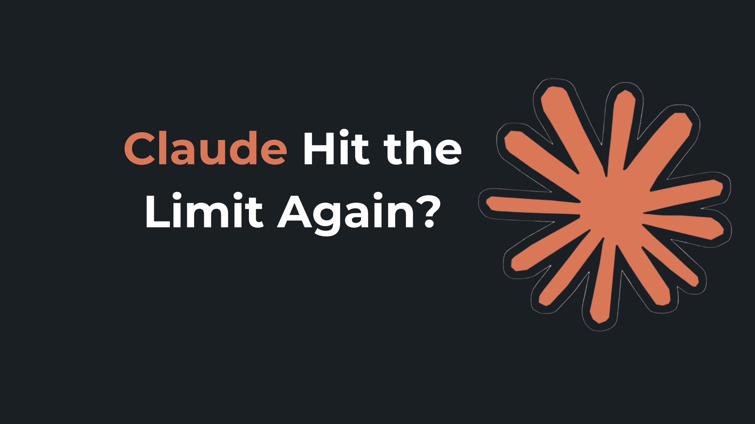 Claude Hit the Limit Again?